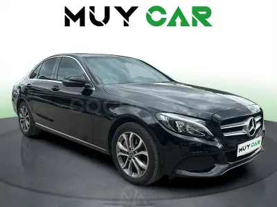 Usado Mercedes C350e 279 CV (205 kW) 2018 Negro Berlina