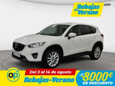 Usado Mazda CX-5 Luxury 175 CV (128 kW) 2013 Blanco SUV