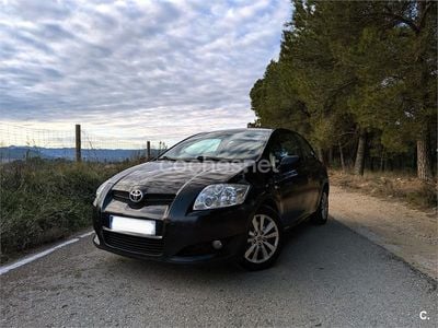 Usado Toyota Auris Sol 126 CV (92 kW) 2007 Negro Berlina