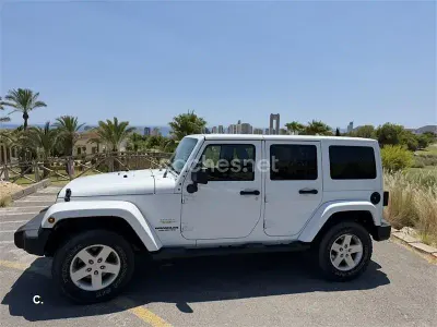 Usado Jeep Wrangler Unlimited Sahara 284 CV (208 kW) 2017 Blanco SUV