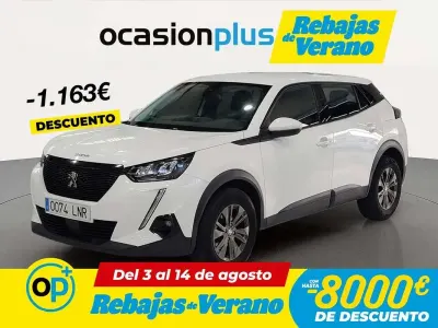 Usado Peugeot 2008 Active 101 CV (74 kW) 2021 Blanco SUV