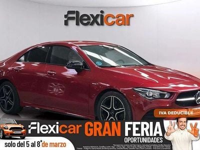 Usado Mercedes CLA200 150 CV (110 kW) 2021 Rojo Berlina