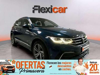Usado VW Tiguan R-line 150 CV (110 kW) 2021 Azul SUV