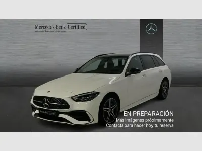Käytetty Mercedes C300e 313 HP (230 kW) 2022 Valkoinen Farmari