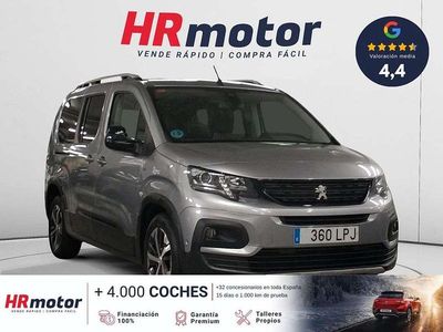 Usado Peugeot Rifter GT 132 CV (97 kW) 2021 Gris Monovolumen