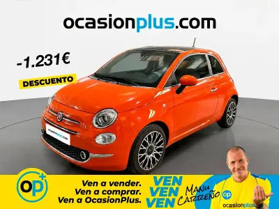 Usado Fiat 500 Dolcevita 70 CV (51 kW) 2024 Naranja Utilitario