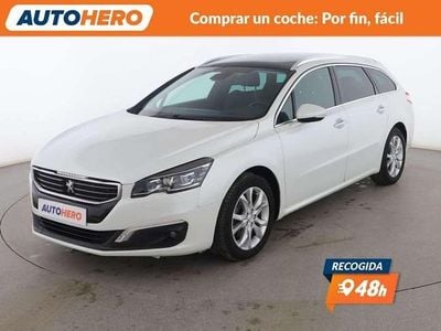 Usado Peugeot 508 SW Allure 150 CV (110 kW) 2014 Blanco Familiar