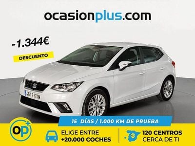 Usado Seat Ibiza Style Plus 80 CV (58 kW) 2019 Blanco Utilitario