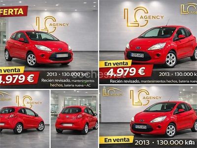 Rojo Usado 2013 Ford Ka Berlina | 4979 € (Precio justo)
