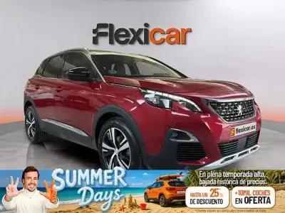 Usado Peugeot 3008 GT-line 130 CV (95 kW) 2019 Rojo SUV