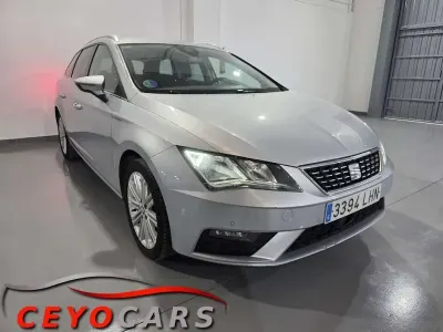 Usado Seat Leon ST XCELLENCE 131 CV (96 kW) 2020 Gris Familiar