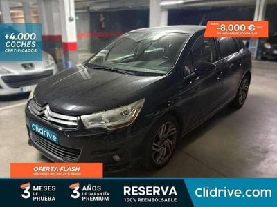 Usado Citroën C4 111 CV (81 kW) 2012 Negro Utilitario