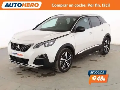 Usado Peugeot 3008 GT-line 131 CV (96 kW) 2017 Blanco SUV