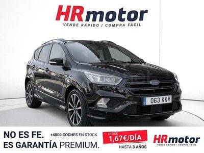 Usado Ford Kuga ST-Line 150 CV (110 kW) 2018 Negro SUV