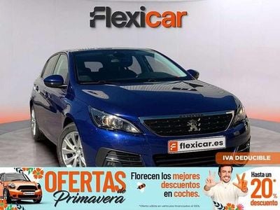 Usado Peugeot 308 SW Allure 131 CV (96 kW) 2020 Azul Familiar