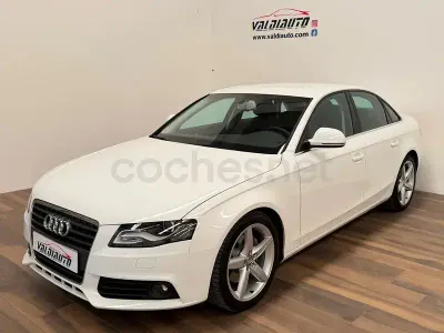 Usado Audi A4 S-Line 143 CV (105 kW) 2009 Blanco Berlina