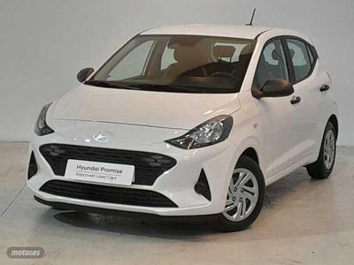 Usado Hyundai i10 2024 Blanco Utilitario