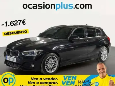 Usado BMW 118 150 CV (110 kW) 2018 Negro Utilitario