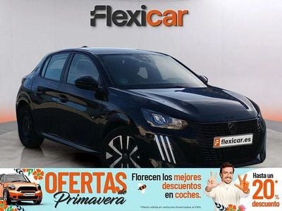 Usado Peugeot 208 Active 100 CV (73 kW) 2024 Negro Utilitario