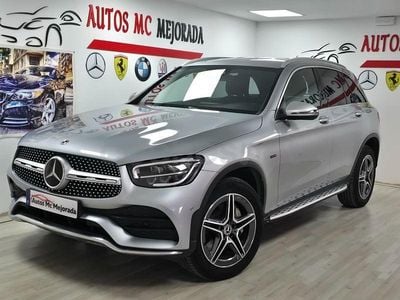 Usado Mercedes GLC300e 306 CV (225 kW) 2020 Gris / plata SUV