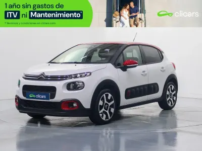 Usado Citroën C3 PureTech 110 CV (80 kW) 2017 Blanco Berlina