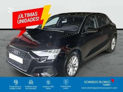 Usado Audi A3 110 CV (80 kW) 2023 Negro Berlina