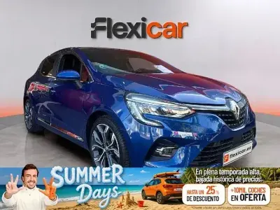 Usado Renault Clio Intens 140 CV (102 kW) 2021 Azul Utilitario