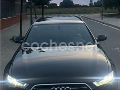 Usado Audi A6 S-Line 190 CV (139 kW) 2015 Negro Familiar
