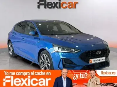 Usado Ford Focus ST-Line 125 CV (91 kW) 2023 Azul Berlina
