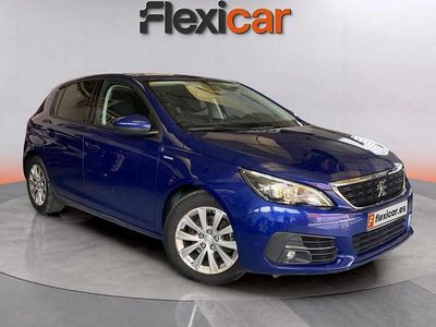 Usado Peugeot 308 Access 110 CV (80 kW) 2020 Azul Utilitario