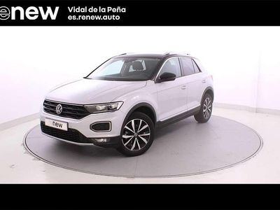 Usado VW T-Roc Advance 150 CV (110 kW) 2021 Blanco puro techo ne SUV