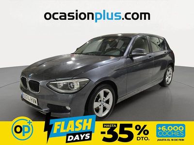 Usado BMW 118 143 CV (105 kW) 2014 Gris Utilitario