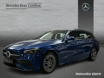 Usado Mercedes C300e 313 CV (230 kW) 2022 Azul Familiar