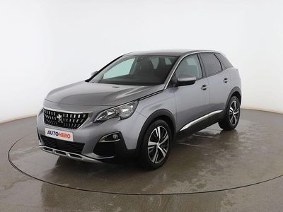Usado Peugeot 3008 Allure 130 CV (95 kW) 2018 Gris SUV