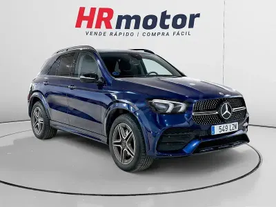 Usado Mercedes GLE300 272 CV (200 kW) 2022 Azul SUV