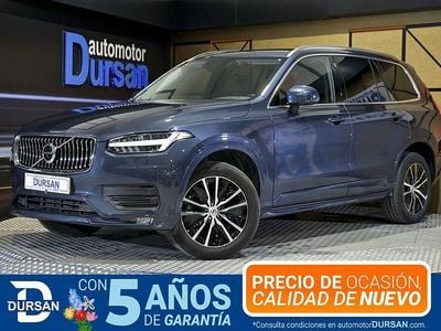 Usado Volvo XC90 Momentum 235 CV (172 kW) 2021 Azul SUV