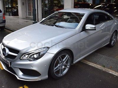 Usado Mercedes E350 AMG 258 CV (189 kW) 2015 Gris / plata Coupe