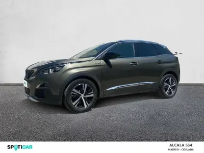 Usado Peugeot 3008 GT-line 130 CV (95 kW) 2020 Gris SUV