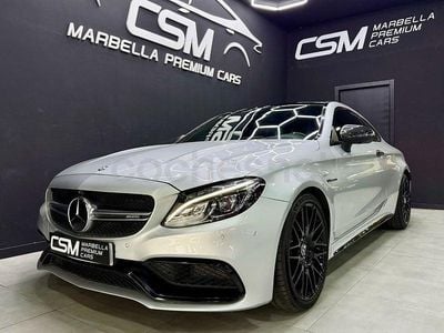 Usado Mercedes C63S AMG 510 CV (375 kW) 2016 Gris / plata Coupe