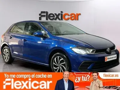 Usado VW Polo Life 110 CV (80 kW) 2022 Azul Utilitario