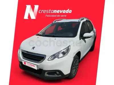 Usado Peugeot 2008 Active 82 CV (60 kW) 2014 Blanco SUV