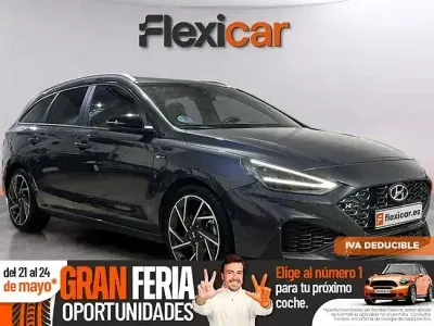 Usado Hyundai i30 N Line 160 CV (117 kW) 2022 Gris Familiar