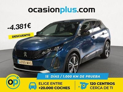 Usado Peugeot 3008 Allure 130 CV (95 kW) 2023 Azul SUV