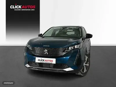 Usado Peugeot 3008 Allure 130 CV (95 kW) 2022 Azul SUV