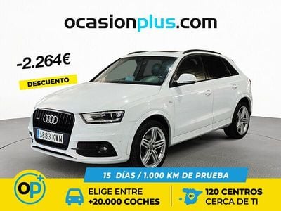Blanco Usado 2015 Audi Q3 Attraction SUV | 16.936 € (Precio justo)