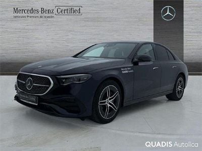 Usado Mercedes E220 AMG line 197 CV (144 kW) 2024 Azul náutico