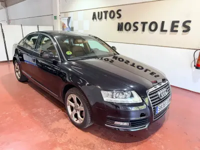 Usado Audi A6 190 CV (139 kW) 2010 Negro Berlina