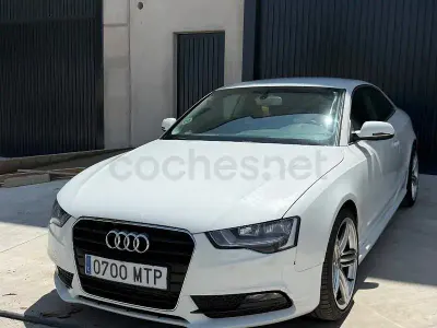 Usado Audi A5 177 CV (130 kW) 2013 Blanco Coupe