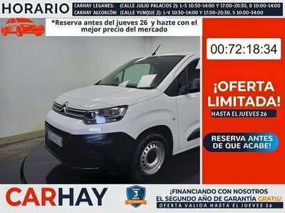 Usado Citroën Berlingo 75 CV (55 kW) 2019 Blanco Monovolumen