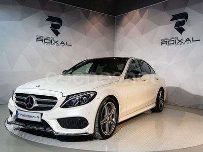 Blanco Usado 2015 Mercedes C250 AMG line Berlina | 18.999 € (Un poco caro)